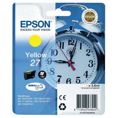 Wkład atramentowy EPSON 27 Żółty