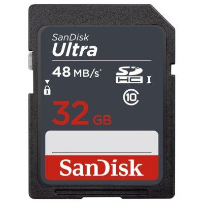 Karta pamięci SANDISK Ultra SDHC 32GB 48MB/s Class 10 UHS-I