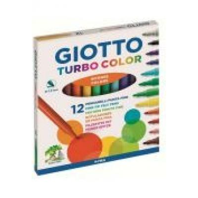 Pisaki turbo color 12 kolorów giotto