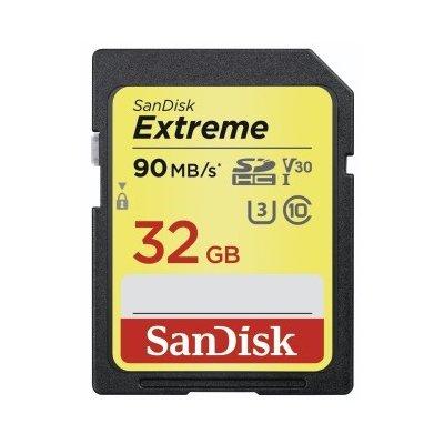 Karta pamięci SANDISK Extreme SDHC 32GB 90MB/s Class 10 UHS-I