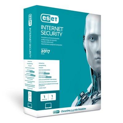 Program ESET Internet Security 2017 (1 komputer, 1 rok)