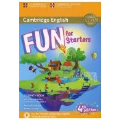 Fun for starters. student`s book with online activities with audio and home fun booklet