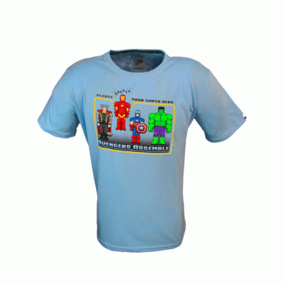 Koszulka GOOD LOOT Marvel - Avengers Assembly Vintage Game T-shirt rozmiar L