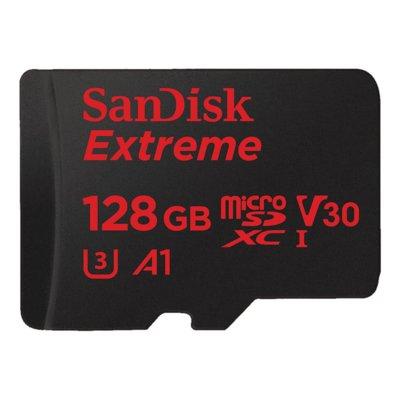 Karta pamięci SANDISK microSDXC Extreme 128GB 90MB/s C10 U3 V30