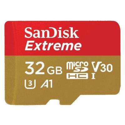 Karta pamięci SANDISK microSDHC Extreme 32GB 90MB/s C10 U3 V30