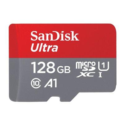 Karta pamięci SANDISK Ultra microSDXC 128GB + adapter SDSQUAR-128G-GN6MA