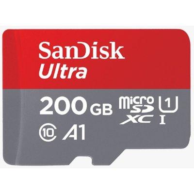 Karta pamięci SANDISK Ultra microSDXC 200GB 100MB/s Class 10 A1 UHS-I + adapter