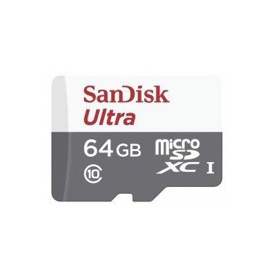 Karta pamięci SANDISK Ultra microSDXC 64GB 80MB/s Class 10 UHS-I