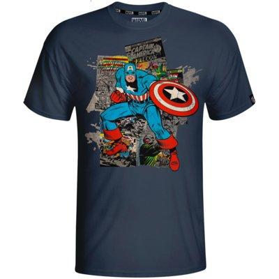 Koszulka GOOD LOOT Marvel Captain America Comics - rozmiar M