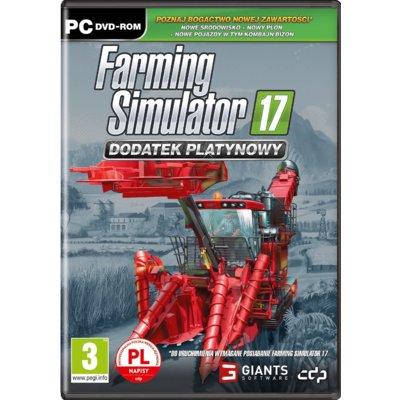 Gra PC Farming Simulator 17 Dodatek Platynowy
