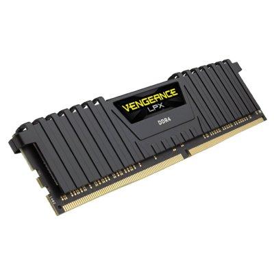 Pamięć RAM CORSAIR Vengeance LPX 16GB (2x8GB) DDR4 DIMM 3200MHz C16 Black CMK16GX4M2B3200C16