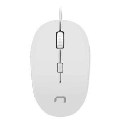 Mysz przewodowa NATEC Sparrow Biały NMY-1188