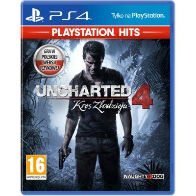 Gra PS4 PlayStation HITS Uncharted 4: Kres Złodzieja