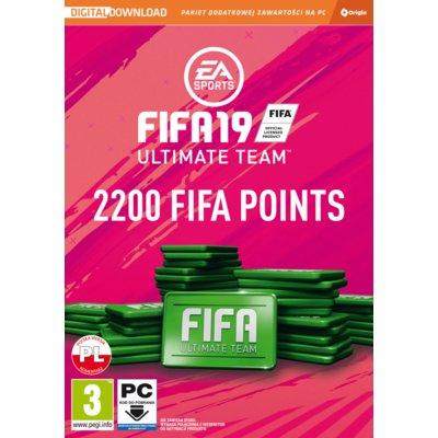 Karta Pre-paid Fifa 19 Ultimate Team 2200 FIFA Points
