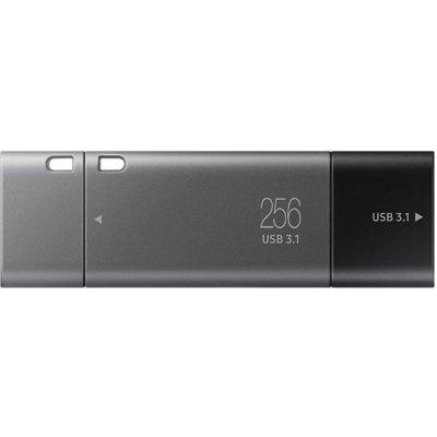 Pamięć USB SAMSUNG Duo Plus 256GB USB-C/USB 3.1 Szaro-czarny MUF-256DB/EU
