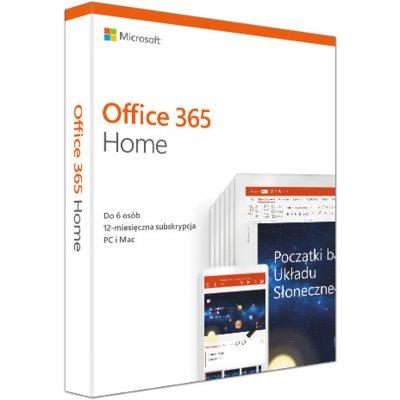 Program Microsoft Office 365 Home PL Win/Mac