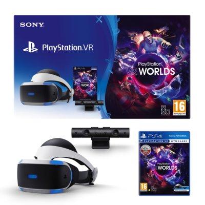 Gogle Wirtualnej Rzeczywistości SONY PlayStation VR + PlayStation Camera V2 + VR Worlds (Voucher)