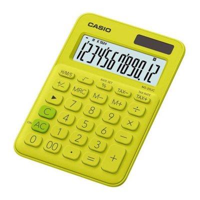Kalkulator CASIO MS-20UC-YG-S Żółty