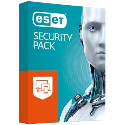Program ESET Security Pack 2019 (3 urządzenia, 1 rok, przedłużenie)