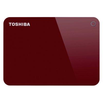 Dysk zewnętrzny TOSHIBA Canvio Advance 1TB Czerwony HDTC910ER3AA