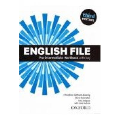 English file 3ed pre-inter wb + key