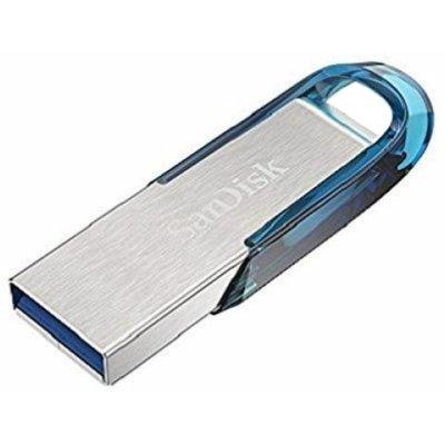 Pamięć USB SANDISK Ultra Flair 64 GB Niebieski
