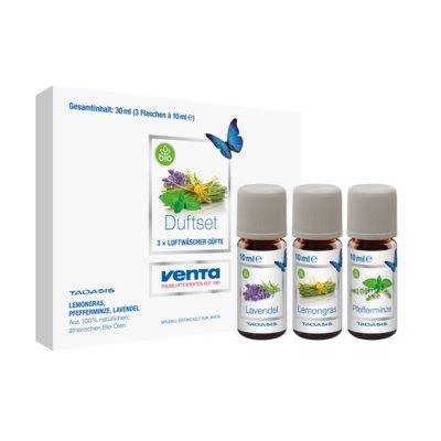 Zestaw BIO-olejków VENTA Taoasis Exclusive Nr.1 Trawa cytrynowa Mięta Lawenda – 3x10ml