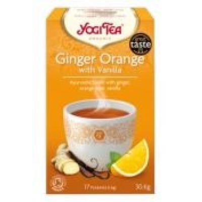 Herbata imbirowa z pomarańczą i wanilią