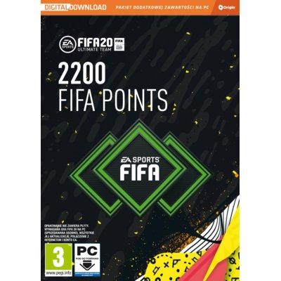 Karta Pre-paid FIFA 20 Ultimate Team 2200 FIFA Points