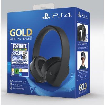Zestaw słuchawkowy SONY PlayStation Gold + Zestaw do gry Fortnite: Neo Versa