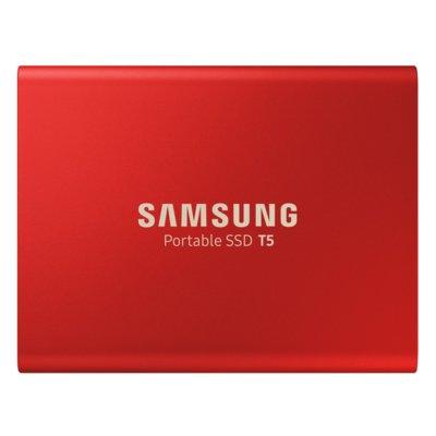 Zewnętrzny dysk SSD SAMSUNG T5 500GB Czerwony MU-PA500R/EU