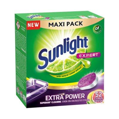 Tabletki do zmywarki SUNLIGHT Expert Extra Power Citrus Fresh 52 szt.