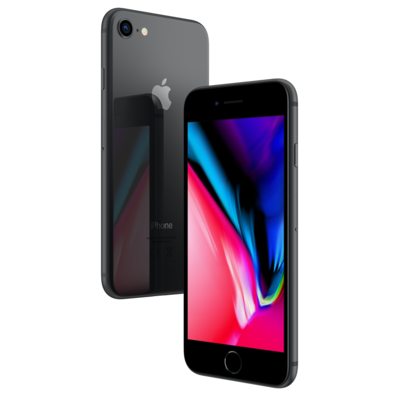 Smartfon APPLE iPhone 8 128GB Gwiezdna szarość MX162PM/A