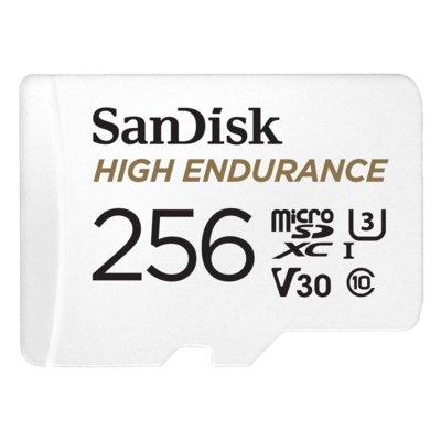 Karta pamięci SANDISK High Endurance microSDXC 256GB SDSQQNR-256G-GN6IA