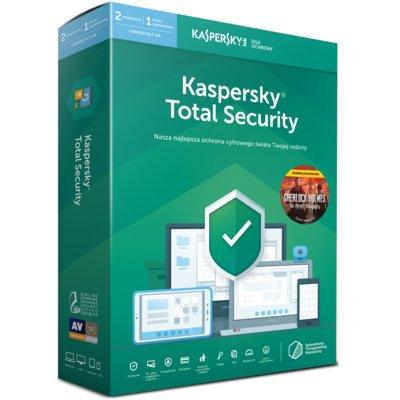 Program Kaspersky Total Security (2 urządzenia, 1 rok) + Sherlock Holmes the Devil’s Doughter
