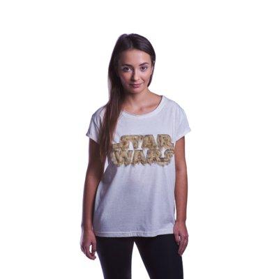 Koszulka GOOD LOOT Star Wars Fuzzy Logo Ladies T-shirt - rozmiar S