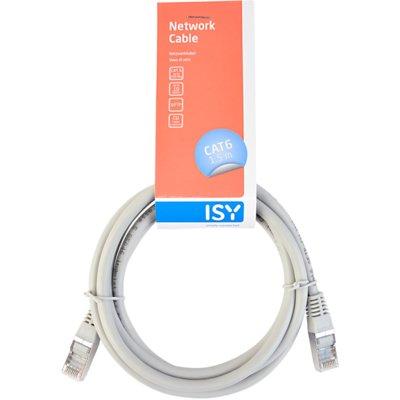 Kabel sieciowy ISY IPC-6015 S/FTP Cat6 1,5 m Szary