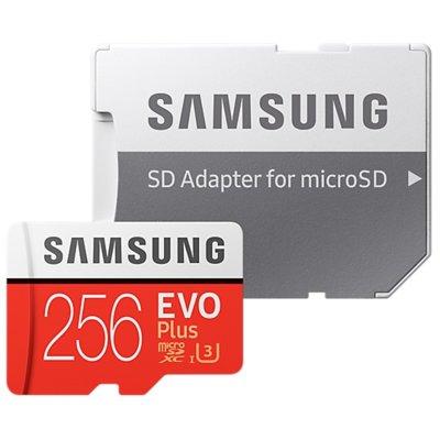 Karta pamięci SAMSUNG EVO Plus (2020) 256GB MicroSD MB-MC256HA/EU + adapter SD