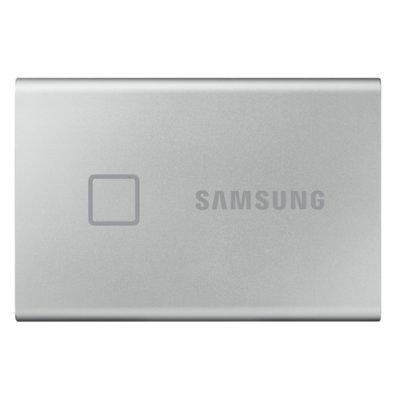 Zewnętrzny dysk SSD SAMSUNG T7 Touch USB 3.2 1TB Srebrny MU-PC1T0S/WW