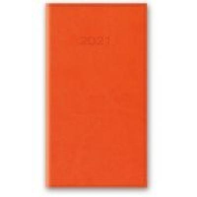 Kalendarz 2021 11t a6 kieszonkowy pomarańczowy vivella