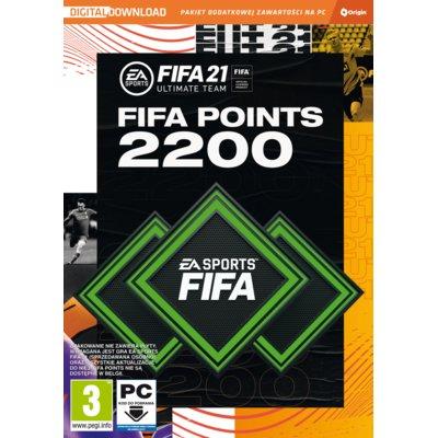 Karta Pre-paid FIFA 21 Ultimate Team 2200 FIFA Points