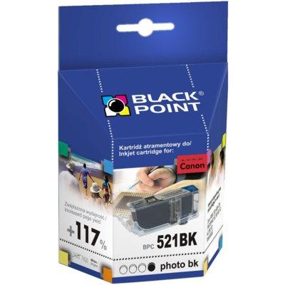 Produkt z outletu: Tusz BLACK POINT BPC521BK Zamiennik Canon CLI-521BK