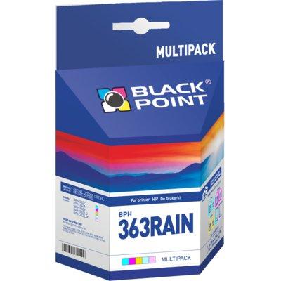Produkt z outletu: Wkłady atramentowe BLACK POINT BPH363RAIN
