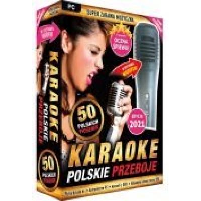 Karaoke polskie przeboje edycja 2021 - z mikrofonem pc-dvd