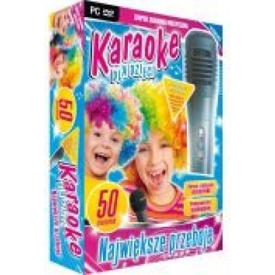Karaoke dla dzieci największe przeboje - z mikrofonem (pc-dvd)