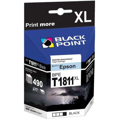 Produkt z outletu: Tusz BLACK POINT BPET1811XL Zamiennik Epson C13T18114010