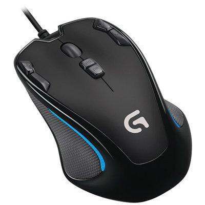 Produkt z outletu: Mysz LOGITECH G300S Czarno-niebieski