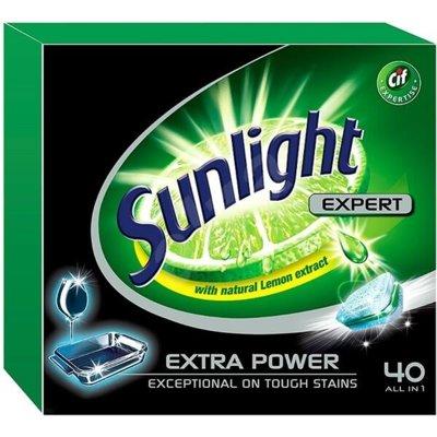 Produkt z outletu: Tabletki do zmywarki SUNLIGHT Expert Extra Power 40 szt.