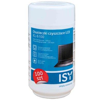 Produkt z outletu: Chusteczki czyszczące do LCD ISY ICL-6100