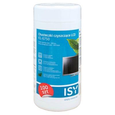 Produkt z outletu: Chusteczki do czyszczenia ekranów ISY ICL-6750